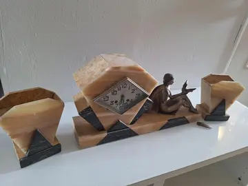 horloge marbre