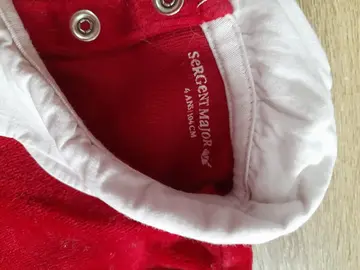 robe Noël Sergent Major 4 ans