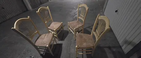 lot de 4 chaises