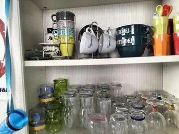 lot verres tasses à café mugs