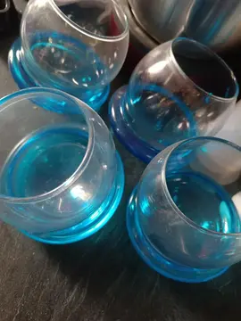 verres ou verrines arrondies