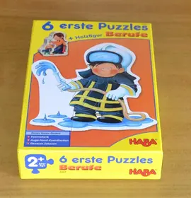 6 premiers puzzles Les Métiers - Haba