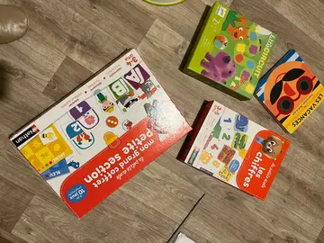 lot de jeux livres 2-5 ans