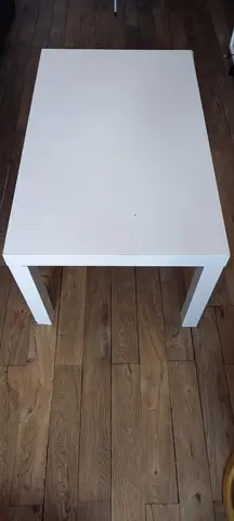 Table basse blanche IKEA