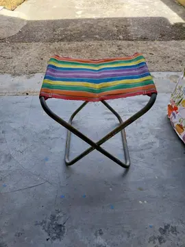tabouret pliable