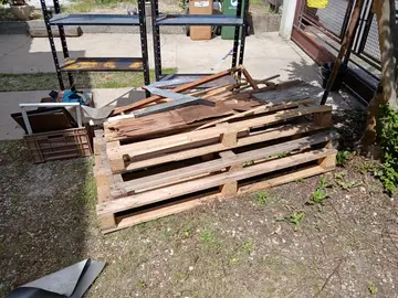 3 palettes bois