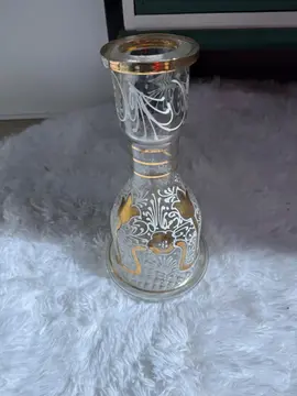 Vase, ancienne cuve shisha