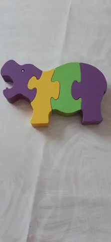 puzzle hippopotame