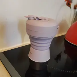 Verre en silicone pliable