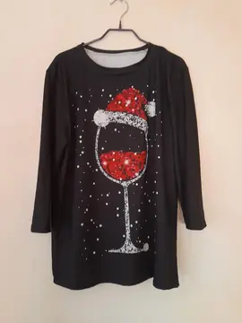 pull fin motif Noël T M
