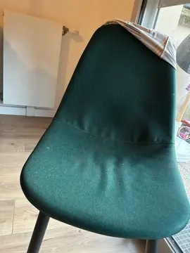 1 chaise verte