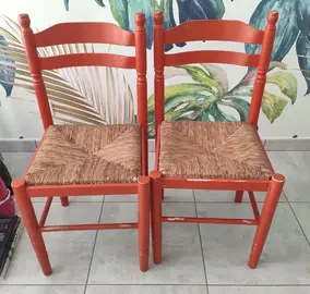 Lot de 2 chaises
