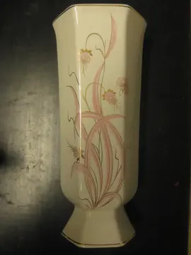 vase ancien hauteur 27,5cm ouverture 10cm