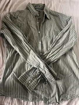 chemise rayée taille L