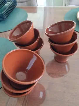 petites coupelles et coupe pour dessert