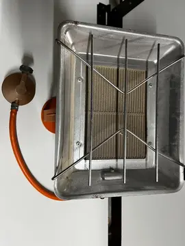 Radiant de chantier gaz