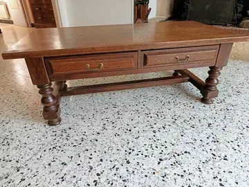 table basse en boi