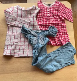 lot vêtements enfants 4 ans