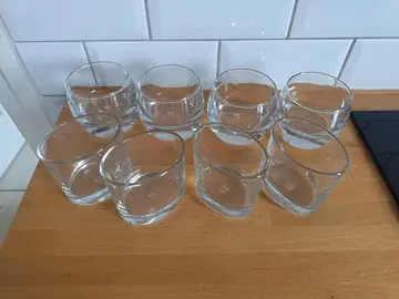 Lot de 8 verrines