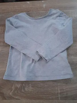 pull fin gris 12 -24 mois