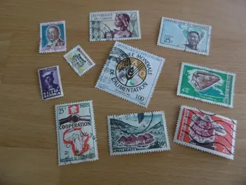 Timbres AFRIQUE LOT 2