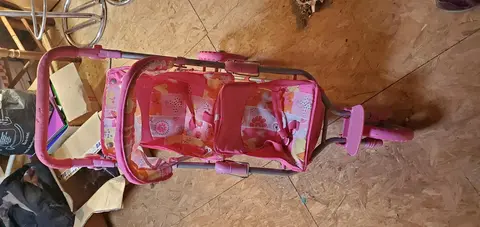 poussette double pour poupée