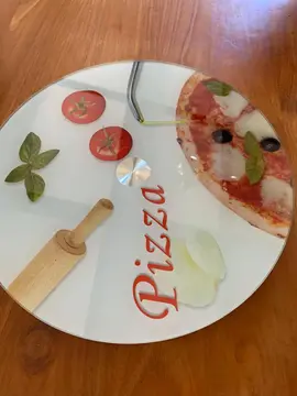 Plateau à pizza tournant