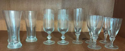 Lot de verres