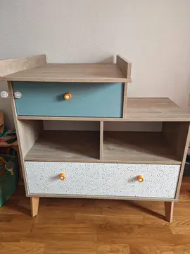 meuble table a langer