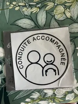 auto collant conduite accompagnée
