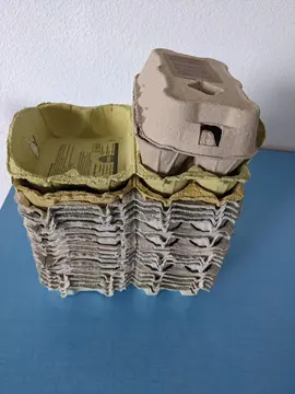 boîtes d'oeuf