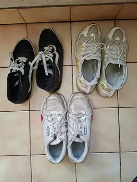 3 paires baskets Unisexe 42/42,5