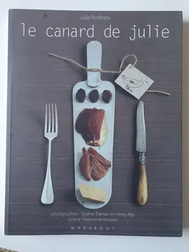 Livre de cuisine Le Canard de Julie