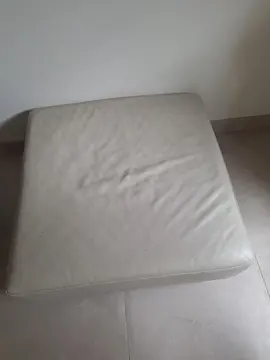 pouf cuir 90×90