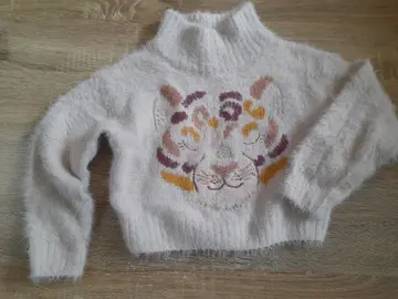 pull tête de lion T 3 ans
