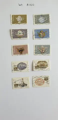 Lot A100 Timbres France