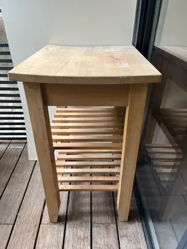 desserte en bois
