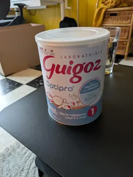 Lait Guigoz Optipro de la naissance à 6 mois