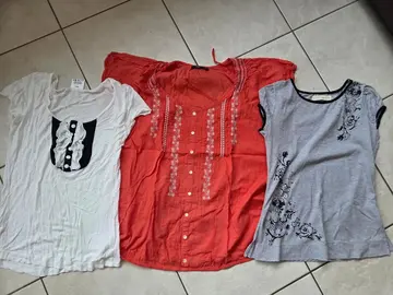 lot t-shirts manches courtes femme Taille 40/M