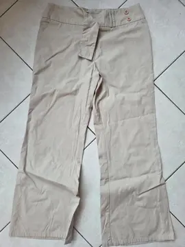 Pantalon femme beige CACHE CACHE 42