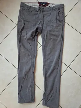 Pantalon pied de poule Homme Zara 42