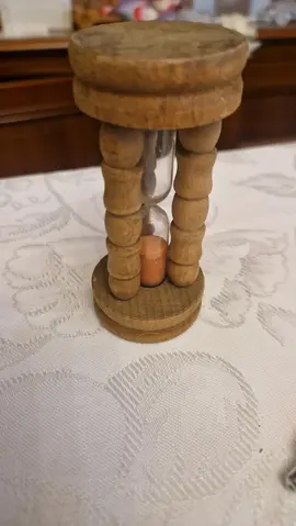 Sablier en bois