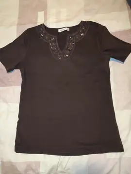 T-Shirt marron T M