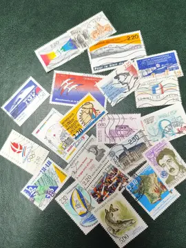 lot unique timbres 89-90 France