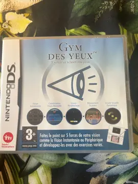 jeu Nintendo DS gym des yeux