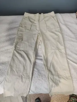 pantalon blanc 36