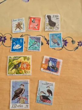 timbres thème oiseaux
