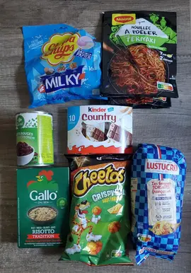 pâtes, risotto, nouilles à poêler, kinder country