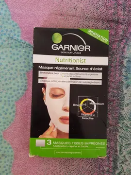 Masques visage Garnier
