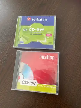 2 CD reinscriptibles vierges